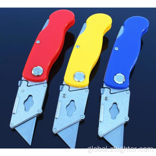 Utility Art Folding Knife Cutter Blade Utility Art Folding Knife Cutter Blade Wholesale Price Factory